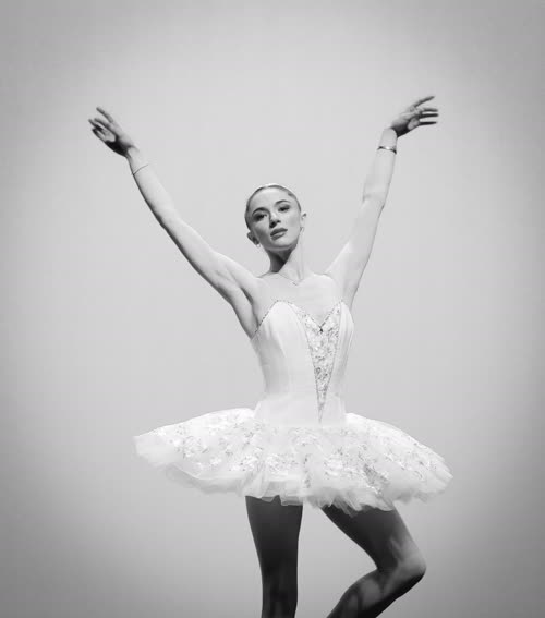A dancer in motion